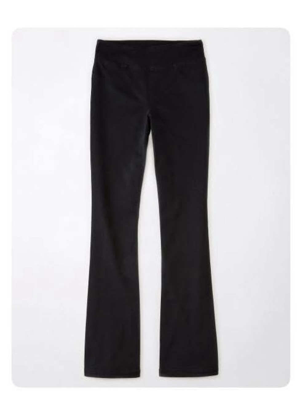 American Eagle Outfitters Black Flare Leg Pants